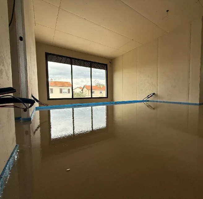 Isolation combles projection polyurethane 4 - Auvergne Sols